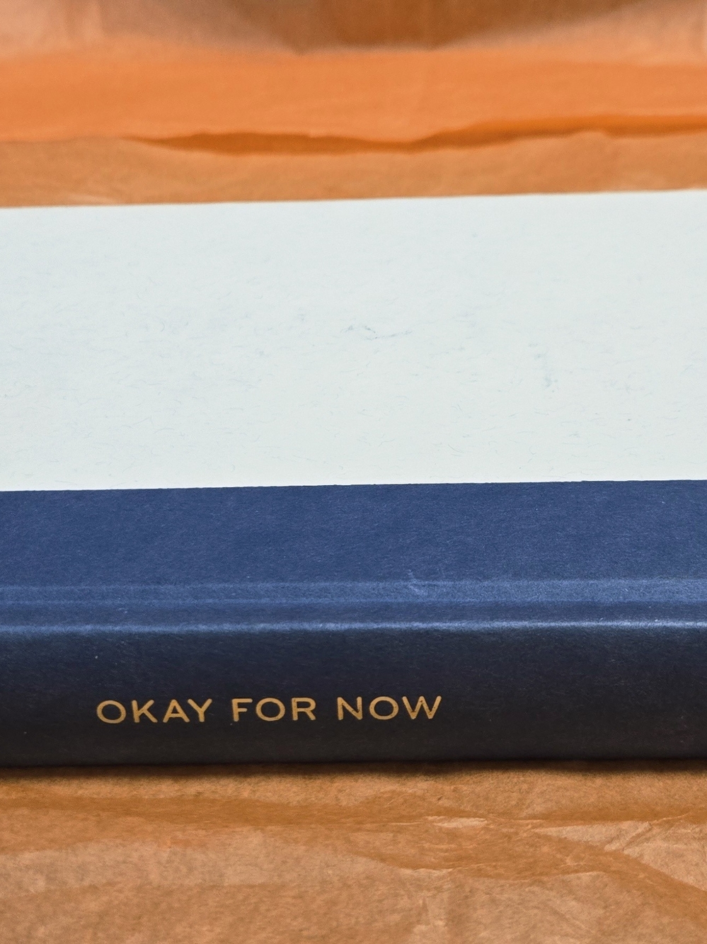 OKAY FOR NOW GARY D. SCHMIDT 2011 HARDCOVER